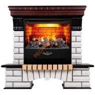 Электрокамин RealFlame Country 25/25,5 WT/AO с очагом 3D Firestar 25,5