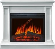 Электрокамин Royal Flame Geneva белый с очагом Jupiter FX New