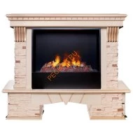 Электрокамин RealFlame Sorento 25,5/26 с Black вставкой + 3D Cassette 630