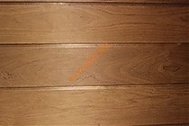 Дверь стеклянная Арта Статус 60G Бронза, термоольха, с вертикальной ручкой, черная