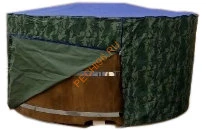 Купель для бани ExpertSaun овальная из кедра, h 1200мм