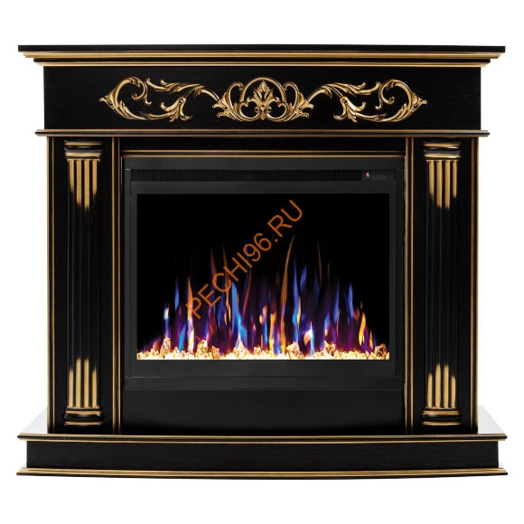 Электрокамин RealFlame Milano 25,5 DN с очагом Saphir 25,5