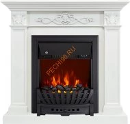 Электрокамин Royal Flame Verona белый дуб с очагом Aspen