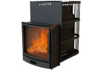 Печь-камин банная Термосфера GN 400 БС, AISI 430