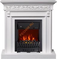 Электрокамин Royal Flame Valletta белый с очагом Aspen