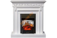 Электрокамин Royal Flame Valletta белый с очагом Majestic FX M