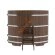 Купель для бани BentWood овальная из мореного дуба Премиум, 1,08х1,75 м