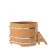 Купель для бани BentWood угловая из лиственницы Премиум, 1,19х1,19 м