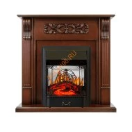 Электрокамин Royal Flame Venice махагон коричневый антик с очагом Majestic FX M