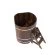 Купель для бани BentWood угловая из морёной лиственницы Премиум, 1,03х1,03 м