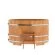Купель для бани BentWood овальная из сращённой лиственницы, 1,02х1,68 м