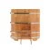 Купель для бани BentWood овальная из сращённой лиственницы, 0,69х1,31 м