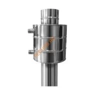 Теплообменник Вулкан 12 л, нерж AISI 304, d 115 мм