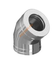 Сэндвич колено 45° Титан KraftBerg, d 250/330 321/430-0,5/0,5мм