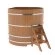 Купель для бани BentWood угловая из дуба Премиум, 1,37х1,37 м