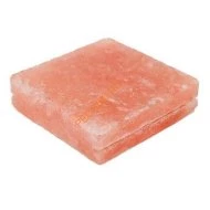 Плитка из гималайской соли 200x100x25 мм шлифованная с пазом