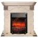 Электрокамин RealFlame Dublin LUX WT с очагом Fobos Lux BL