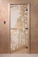Дверь стеклянная DoorWood «Рассвет сатин», 1700х700 мм