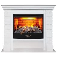 Электрокамин RealFlame BRIXTON 25,5 WT с очагом 3D Firestar 25,5