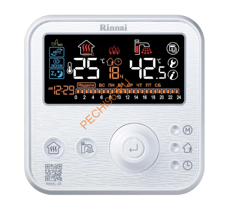 Газовый настенный двухконтурный котел Rinnai BR-RE36 «Комфорт Евро»
