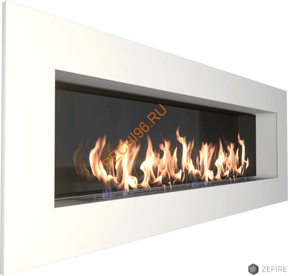 Биокамин ZeFire ELLIOT 1800 белый со стемалитом
