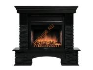 Электрокамин Electrolux Sphere Plus EFP/P-3320RLS с порталом Firelight Pietra Nuovo 30, сланец черный
