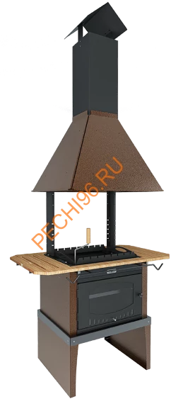 Гриль Grillux Suomi Grill с дымоходом