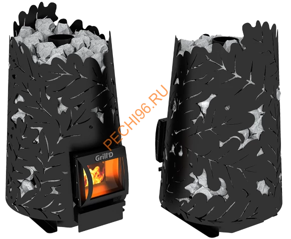 Печь банная Grill’D Dubrava 180 Short black