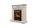 Электрокамин Electrolux Classic EFP/P-1020LS с порталом Firelight Noce Classic, беленый дуб