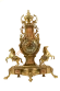 Каминные часы Virtus ROMANO 5373B