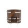 Купель для бани BentWood круглая из мореного дуба Премиум, D1,17м