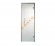 Дверь стеклянная Grandis GS 8х21-М1-Н-Si коробка алюминий Silver