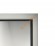 Дверь стеклянная Grandis GS 9х21-MG-Н-Si коробка алюминий Silver
