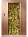 Дверь стеклянная DoorWood с фотопечатью «Листья березы»