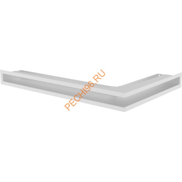 Люфт Kratki NP/L6/40/B угловой белый 600x400 мм