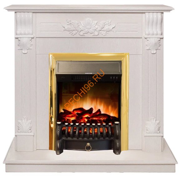 Электрокамин RealFlame Ottawa WT с очагом Fobos Lux BR
