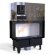 Каминная топка DEFRO HOME INTRA ME BL/BP G, 13кВт, 924/548/498мм, гильотина