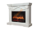 Электрокамин Electrolux EFP/P-3020LS с порталом Firelight Rome 30, белый