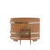 Купель для бани BentWood овальная из дуба Премиум, 0,69х1,31 м
