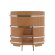 Купель для бани BentWood овальная из дуба Премиум, 0,80х1,42 м