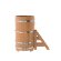 Купель для бани BentWood овальная из дуба Премиум, 0,80х1,42 м