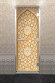 Дверь стеклянная DoorWood Хамам с фотопечатью «Золотой орнамент», 1900х700 мм