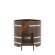 Купель для бани BentWood угловая из мореного дуба Премиум, 1,03х1,03 м