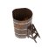 Купель для бани BentWood угловая из мореного дуба Премиум, 1,03х1,03 м