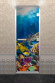 Дверь стеклянная DoorWood Хамам с фотопечатью «Голубая лагуна», 1900х700 мм