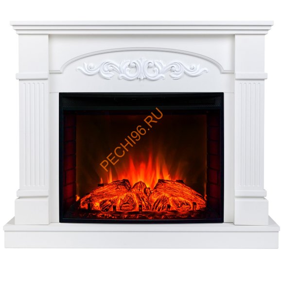 Электрокамин RealFlame Cristina 25/25,5 WT с очагом Evrika 25,5