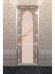 Дверь стеклянная DoorWood Хамам «Восточная арка» бронза матовая, 1900х700 мм